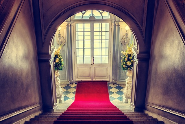Luxury home staircase, foyer, PR influencer program and influencer marketing