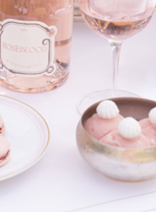 pink sorbet rosé dessert london luxury pr